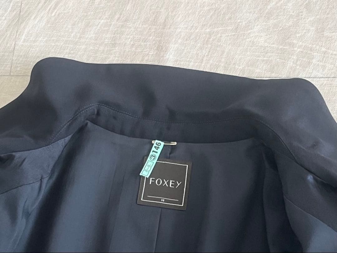 FOXEY フォクシー　サクセススーツ 濃紺　サイズ38 クリーニング済