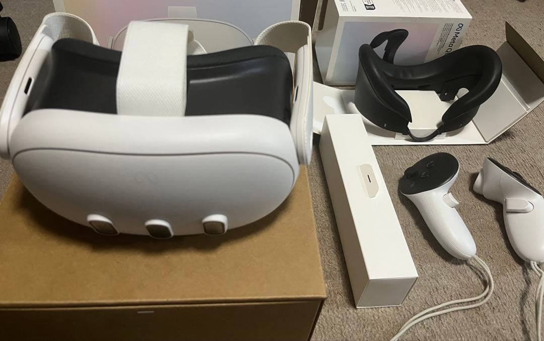  Quest 3 128GB＋シリコン接顔部