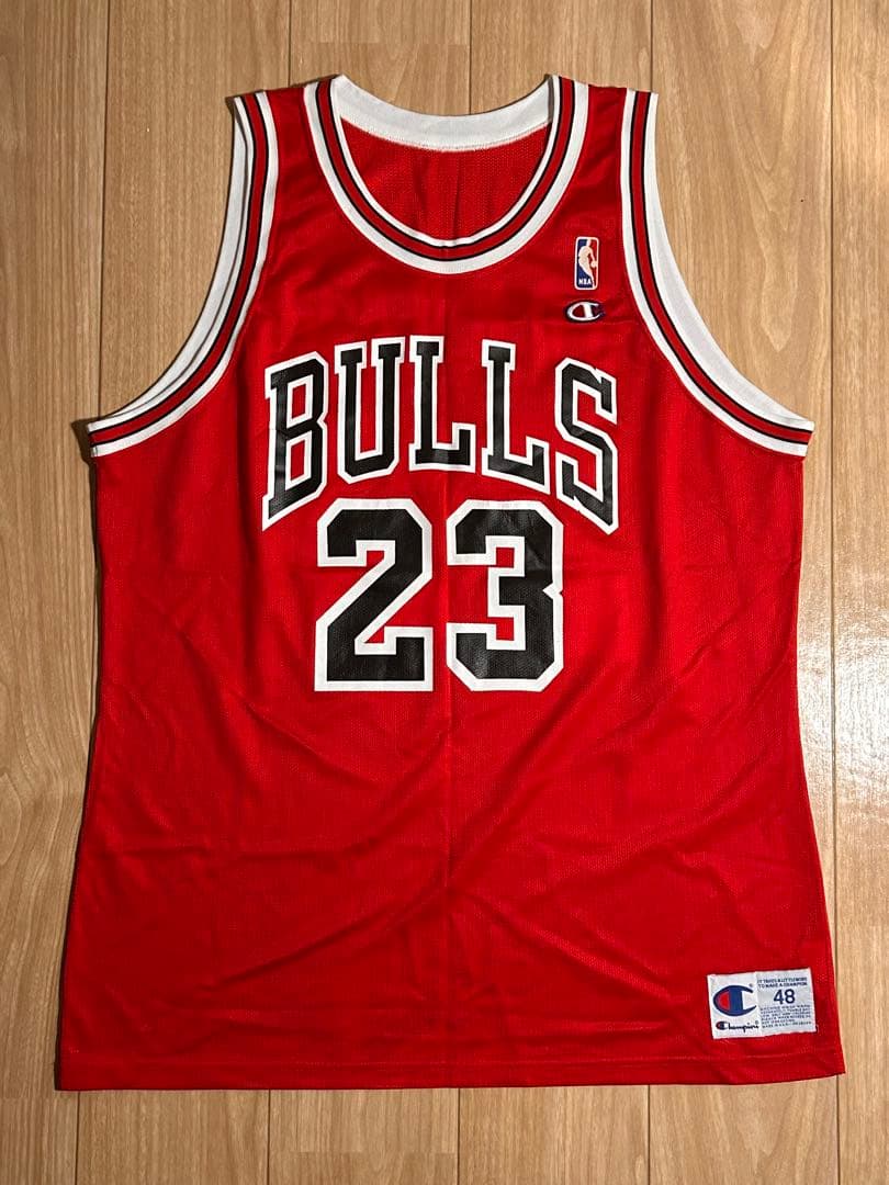 90s USA製Champion Bulls Jordan 23 ユニフォーム