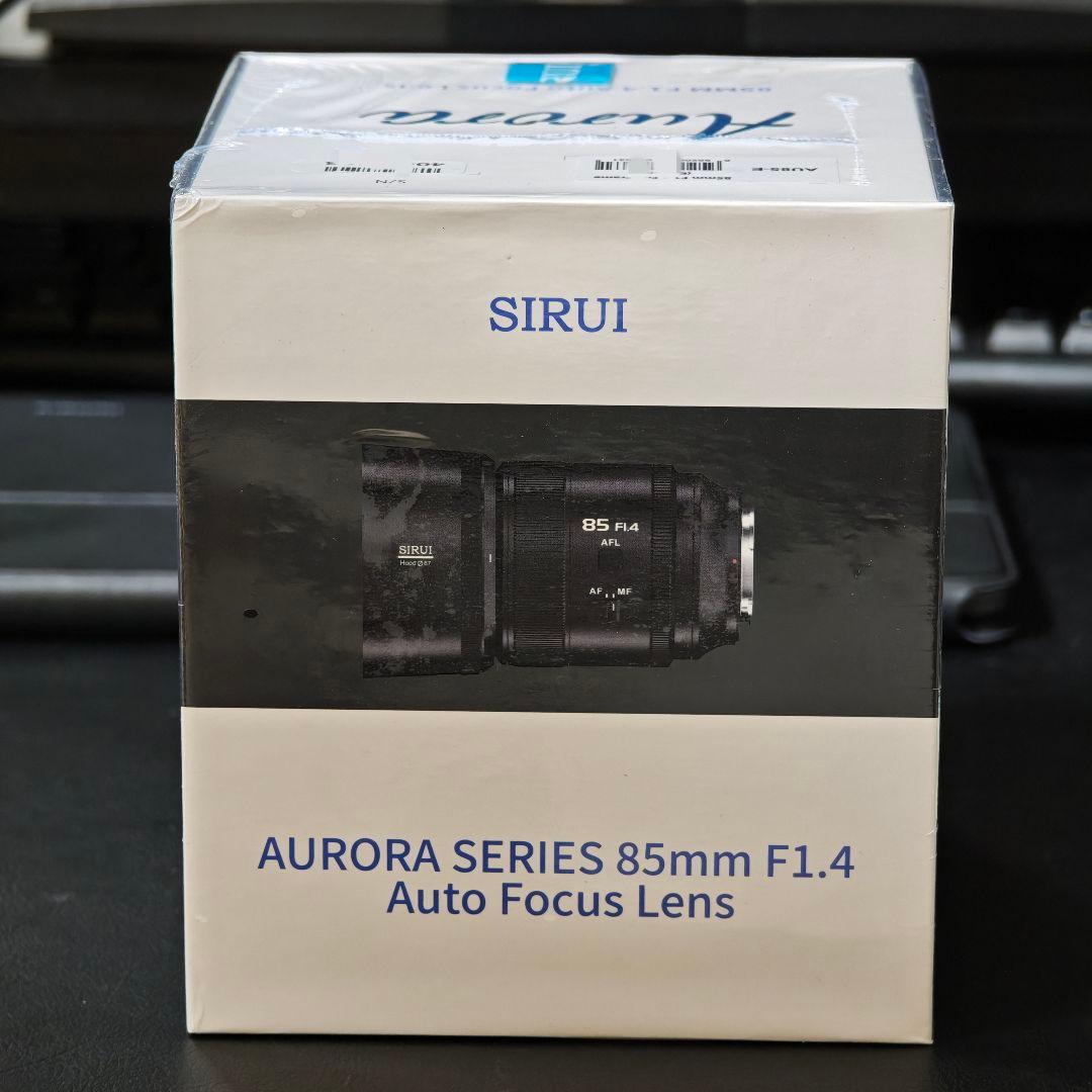【新品未開封】SIRUI Aurora 85mm F1.4 AF 【Eマウント】