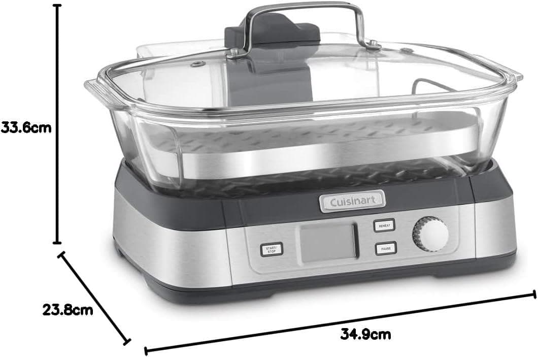 Cuisinart STM-1000 ガラススチーマー ステンレス