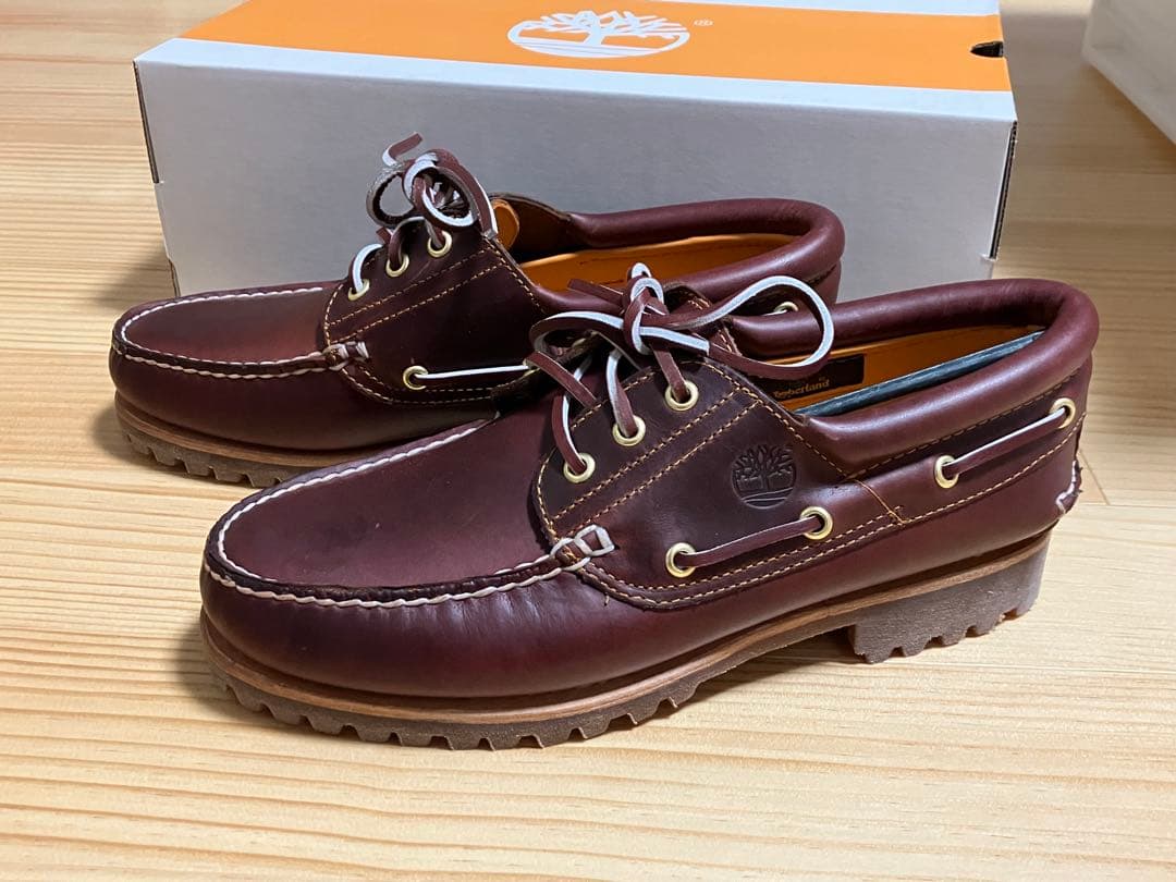 【新品未使用】ティンバーランド 3eye/サイズ8/26.0センチ/バーガンディ