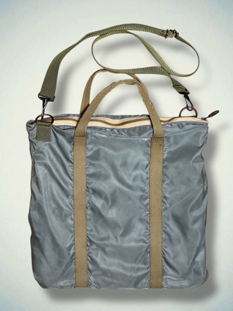 経年変化 リアルマッコイズ ヘルメットバッグ 旧マッコイ 06年 ストラップ付