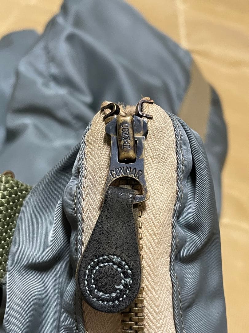 経年変化 リアルマッコイズ ヘルメットバッグ 旧マッコイ 06年 ストラップ付