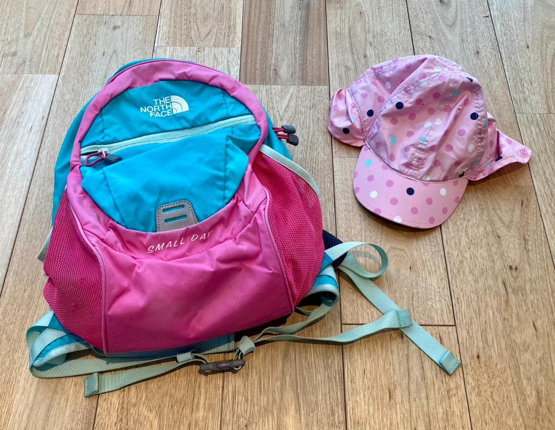 美品モンベル・ノースフェイス他　女児130〜140cm アウトドア10点おまけ付