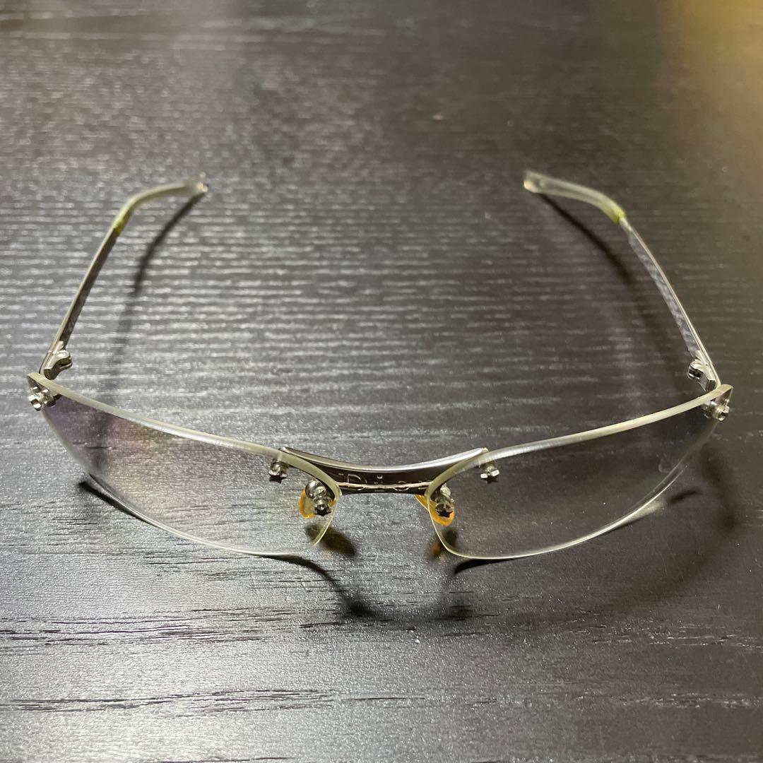 g*i様 Christian Diorクリスチャンディオール　リムレスサングラス