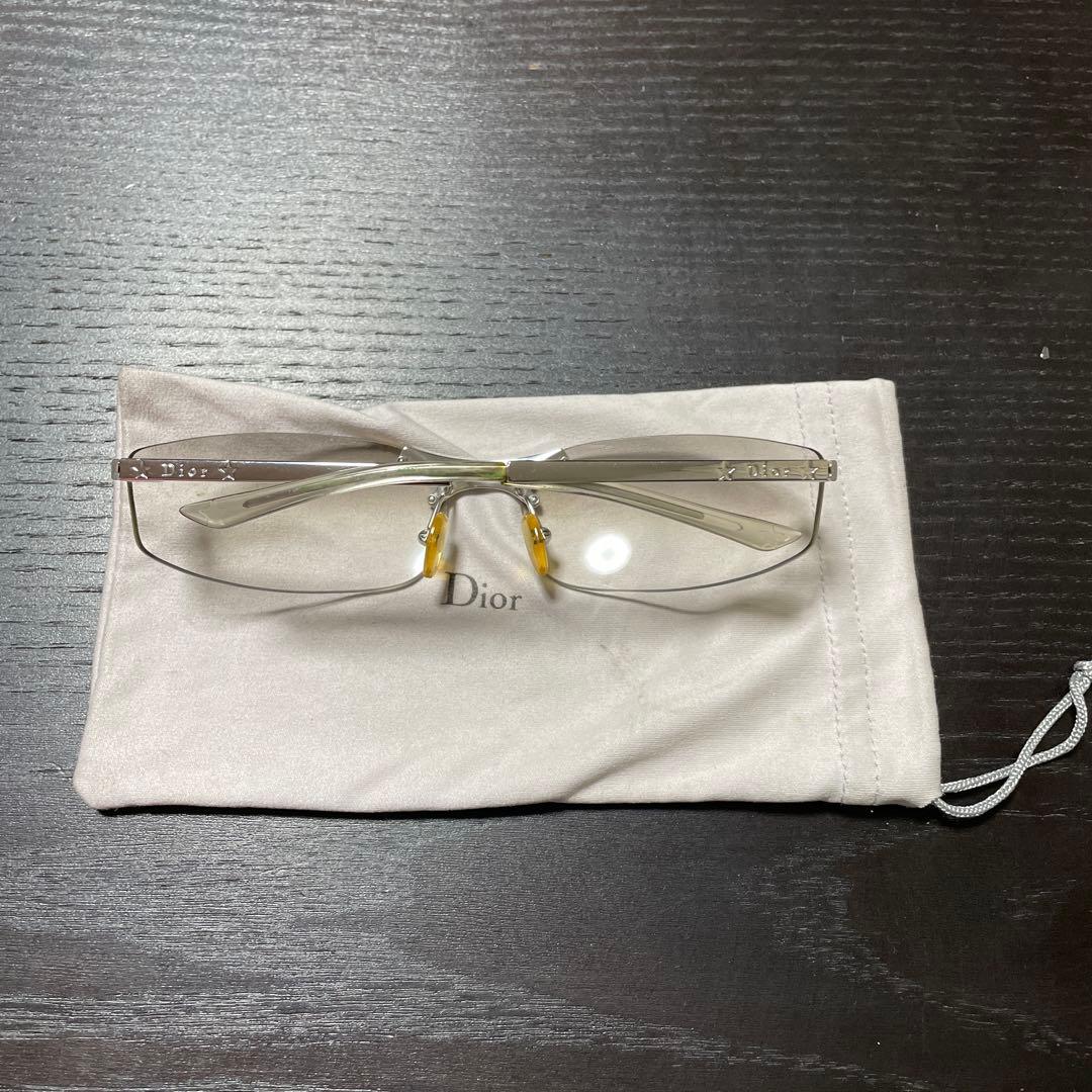 g*i様 Christian Diorクリスチャンディオール　リムレスサングラス