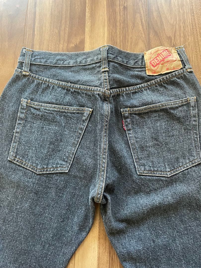 旧DENIME オリゾンティ ブラック デニム D-HG1118 W32 90s