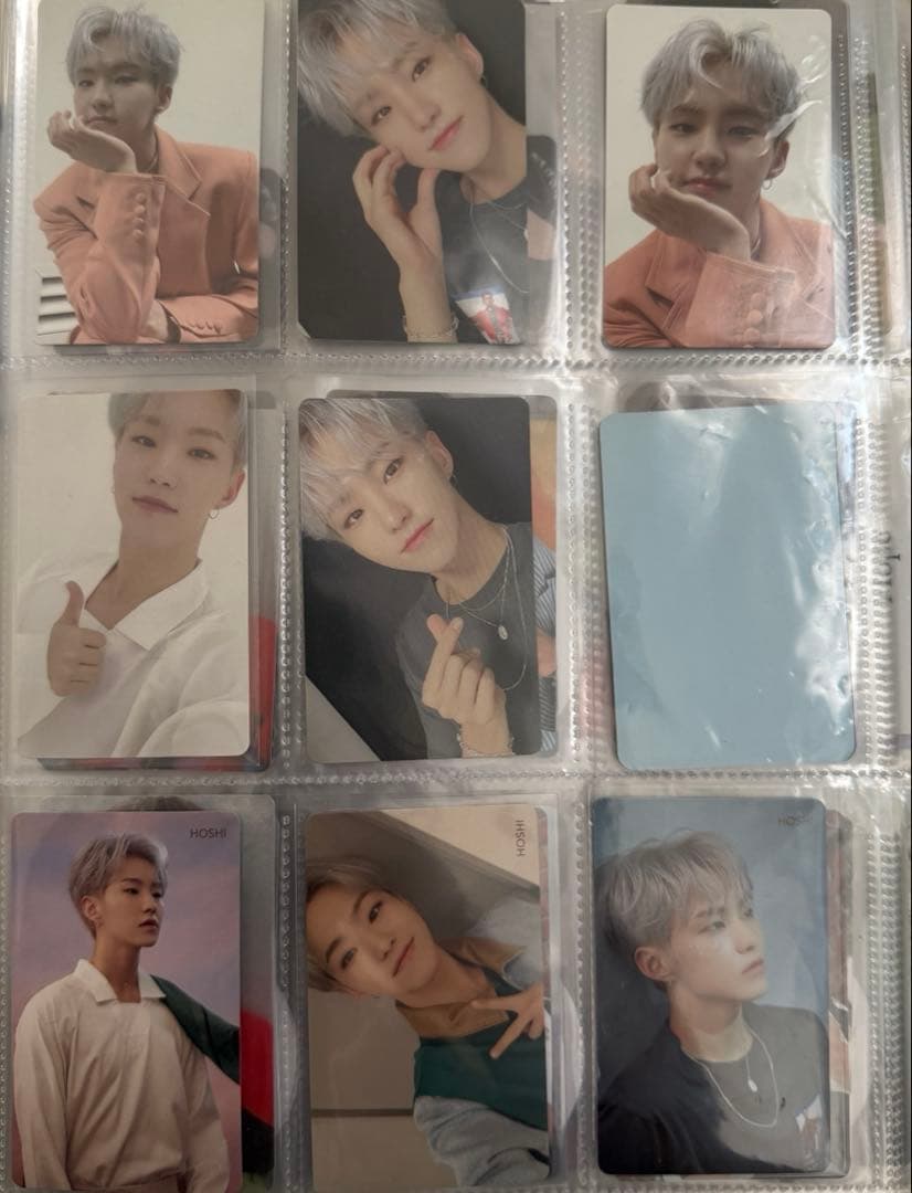 seventeen ホシ　トレカコンプセット　舞い落ちる花びら