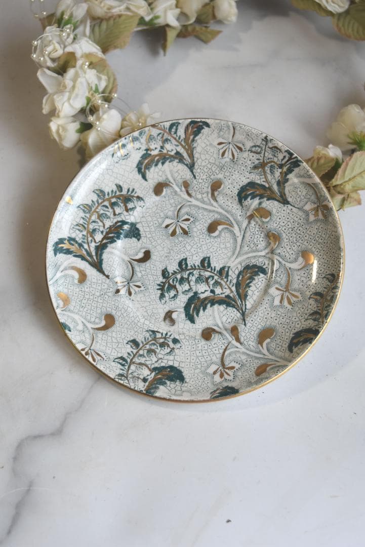 美品クレイユモントロー　ミュゲ　すずらん皿　プレート　フランスアンティーク