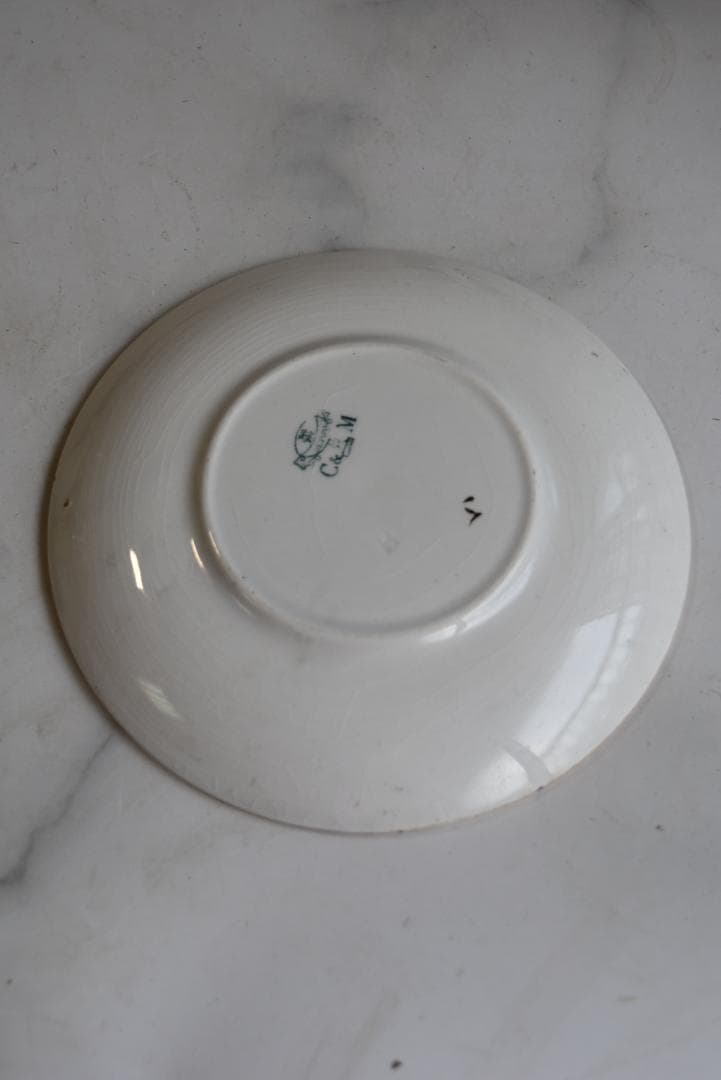 美品クレイユモントロー　ミュゲ　すずらん皿　プレート　フランスアンティーク