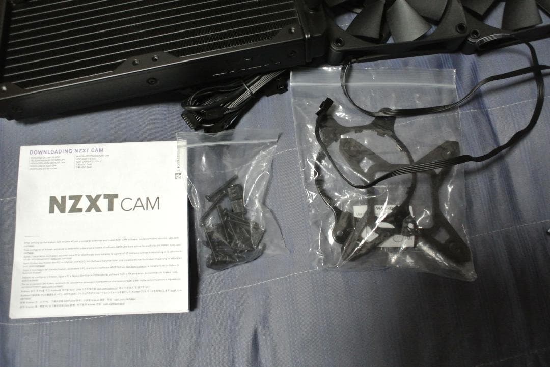 NZXT KRACKEN 240 簡易水冷クーラー　動作品