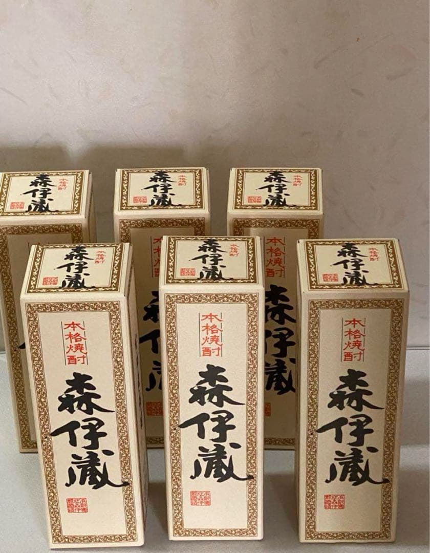 《 6本セット 》JAL国際線機内販売　森伊蔵 本格焼酎 720ml