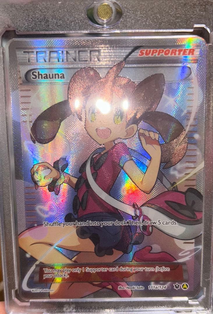 ポケカ英語版 正規品サナ111a/124 SR ポケモンカード　海外版