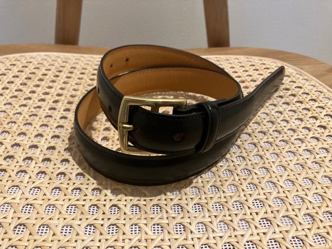【美品】shinzone PLUMP BELT ベルト　本革　レザー