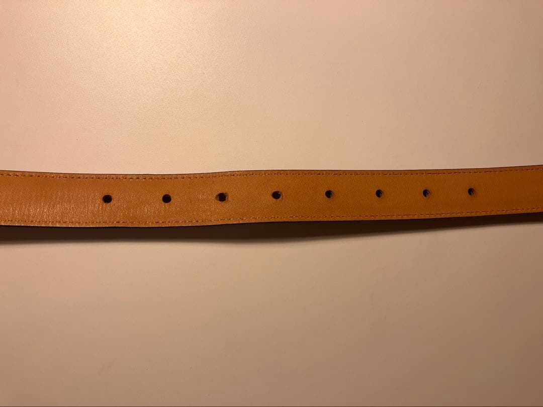 【美品】shinzone PLUMP BELT ベルト　本革　レザー