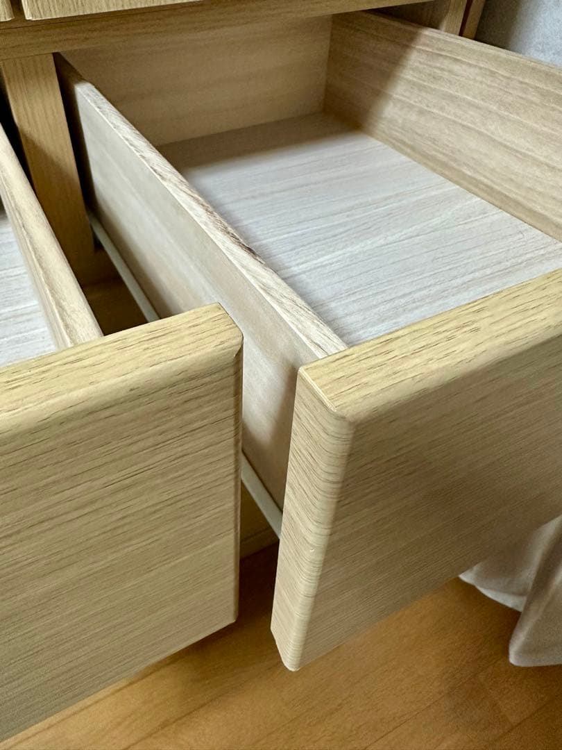 ニトリ　ワードローブ　クローゼット　アーデル　（ベージュ）