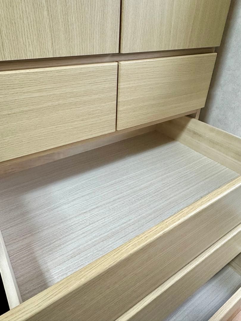 ニトリ　ワードローブ　クローゼット　アーデル　（ベージュ）