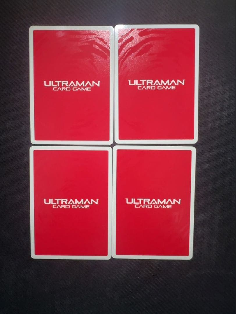 ウルトラマンカード　ウルトラマンティガUR4枚セット