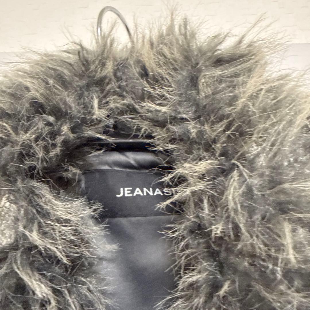 JEANASIS MIXカラーファーブルゾン グレー