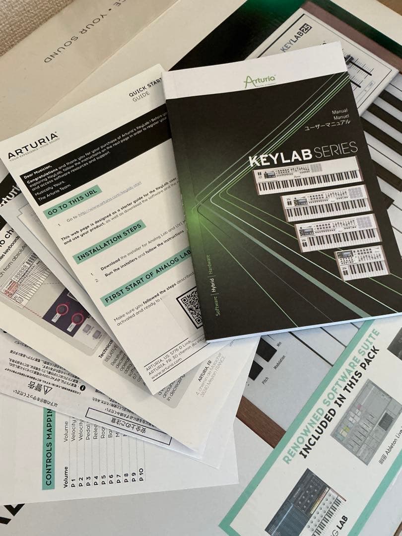 Arturia KEYLAB 25 MIDIコントローラー