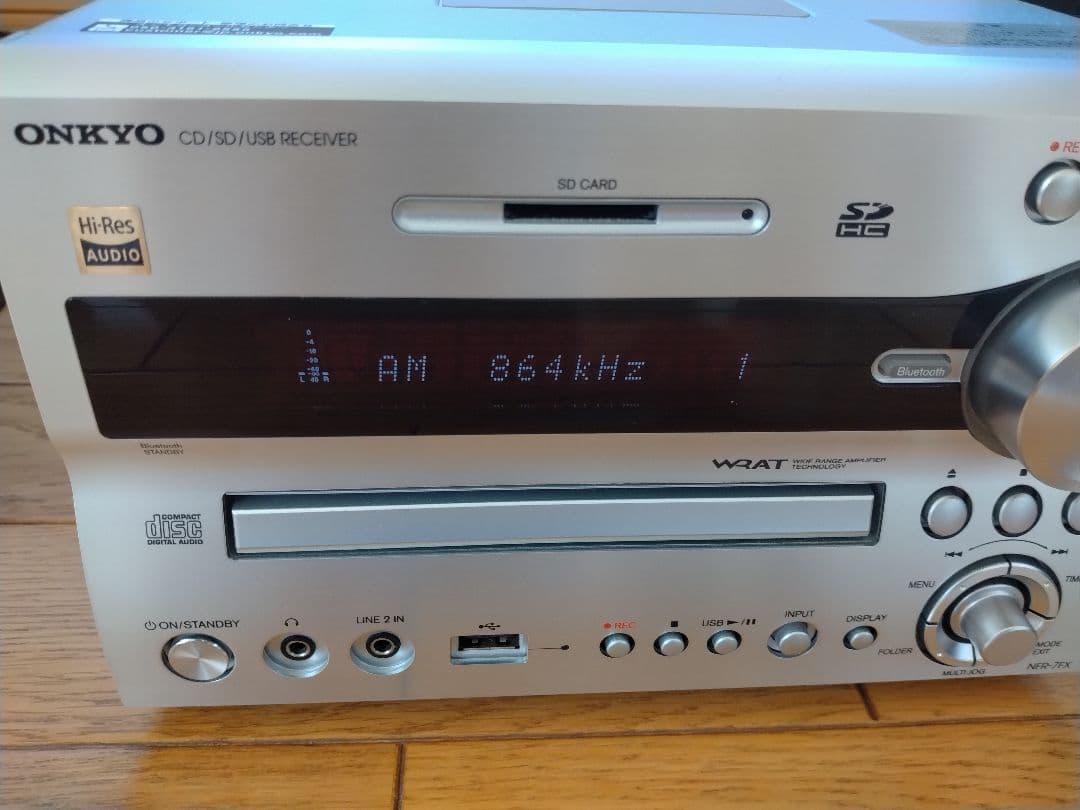 タケ。 ONKYO X-NFR7FX ハイレゾ対応 CDユニット交換