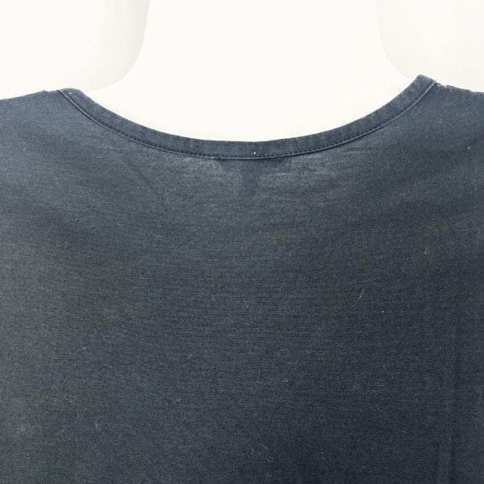 エルメス HERMES Tシャツ 馬車刺繍 半袖 薄手 カジュアル ブラック 黒