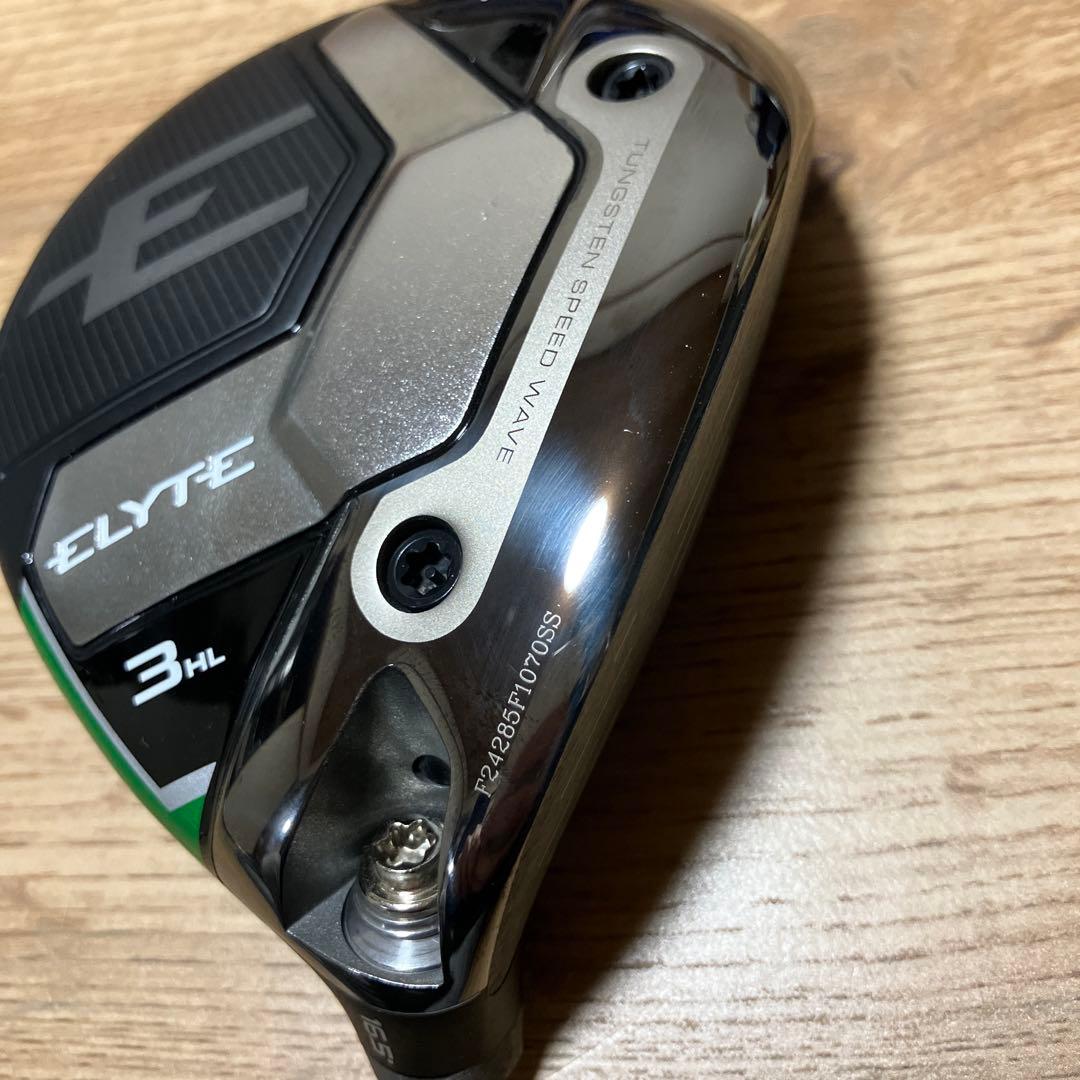 キャロウェイ ELITE エリート 3HL 純正シャフト ヘッドカバー付