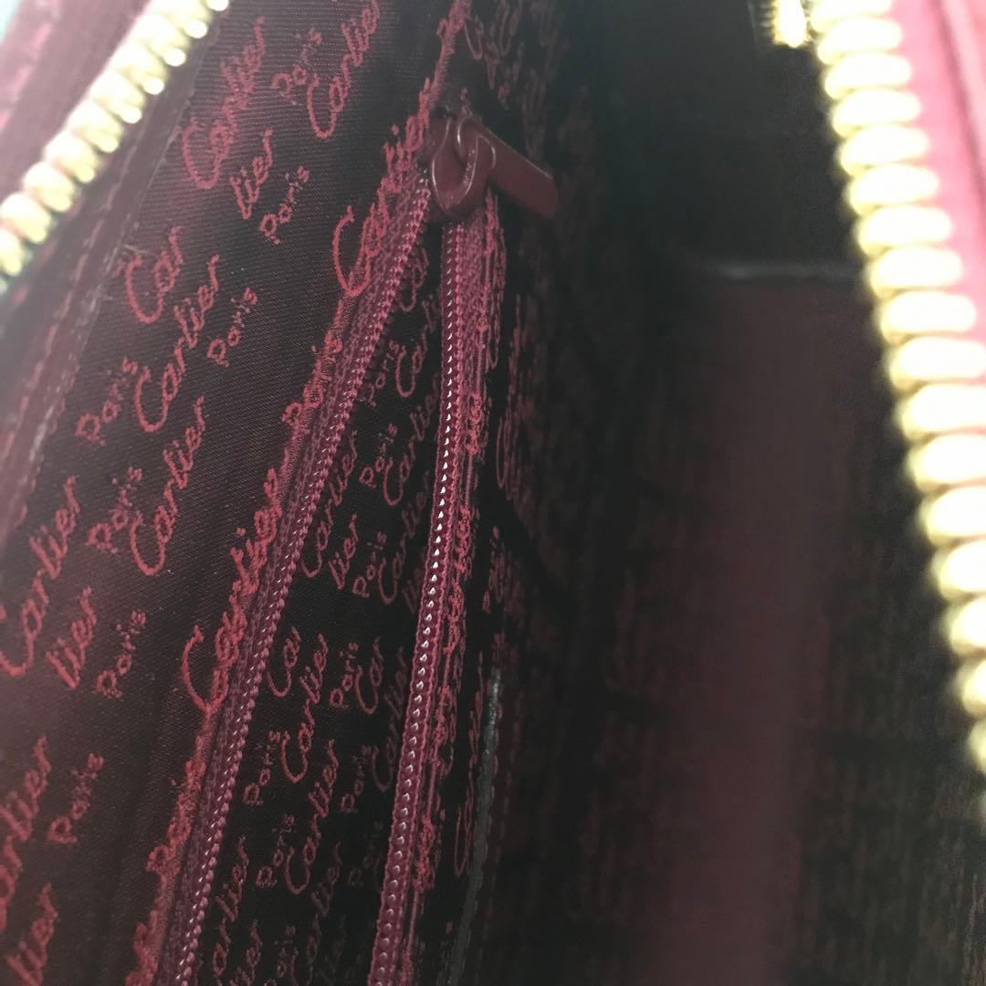 【綺麗です☆】カルティエ　マストライン　イタリア製　クラッチバッグ　ユニセックス