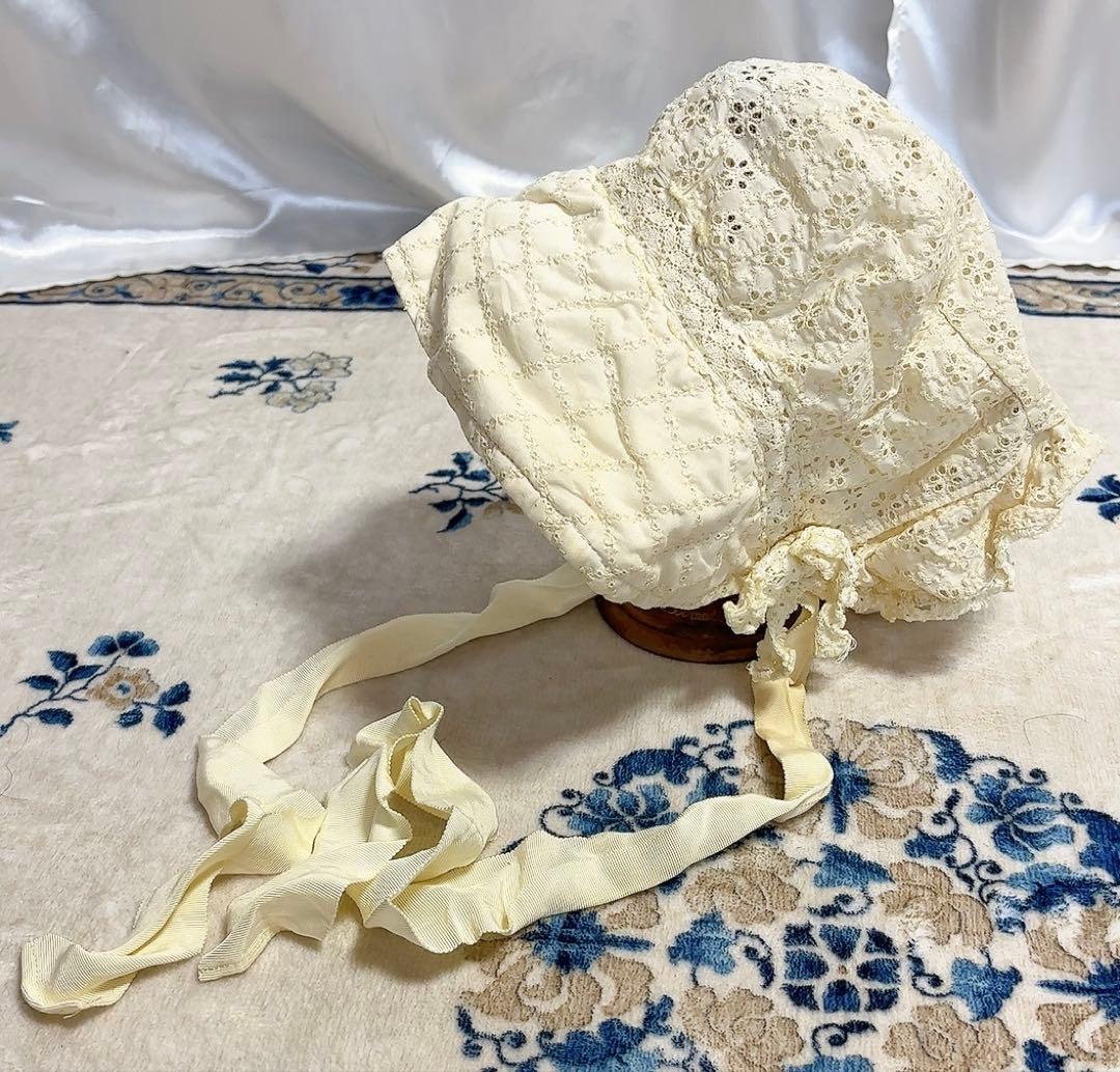 み*け様 STREET ORGAN（ストリートオルガン） 生成り色　ソフトボンネ