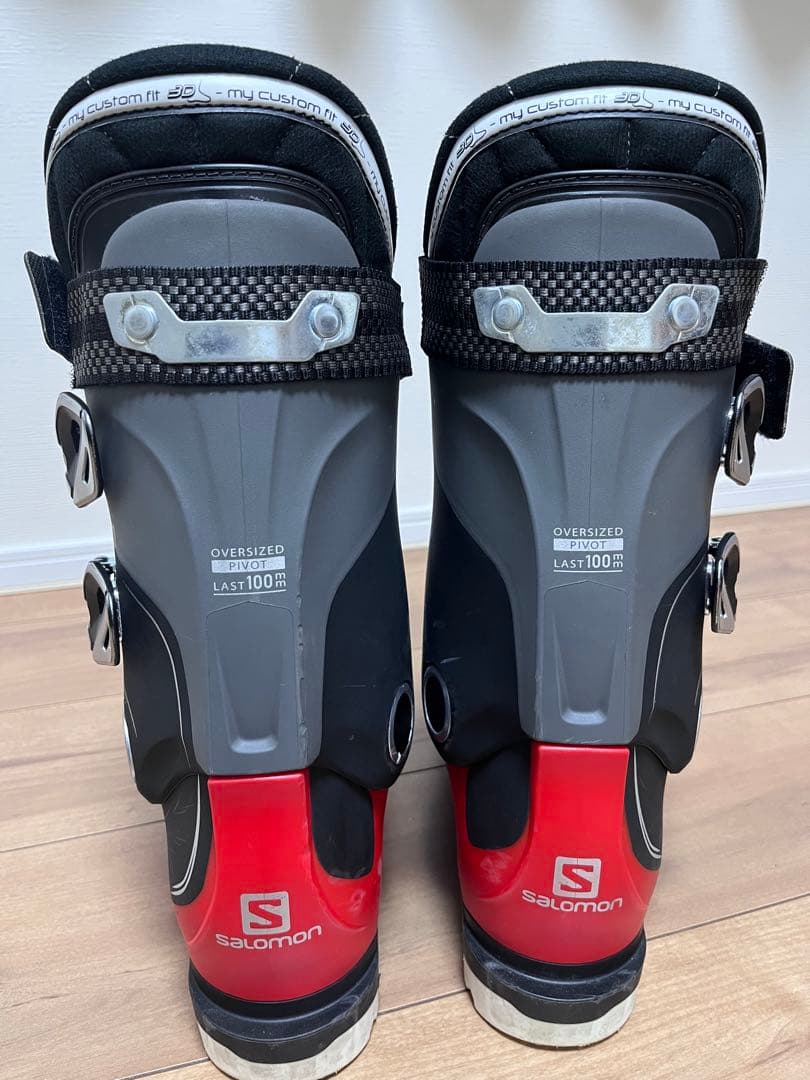 Salomon X PRO 80 スキー用ブーツ 黒/赤