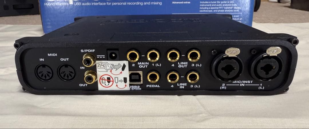 MOTU AudioExpress オーディオインターフェイス