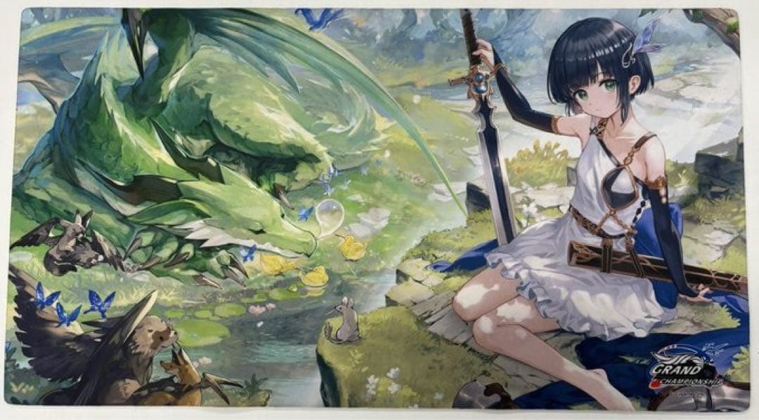 シャドウバースエボルヴ　エボルヴ　gcs 千葉　アイラ　プレイマット