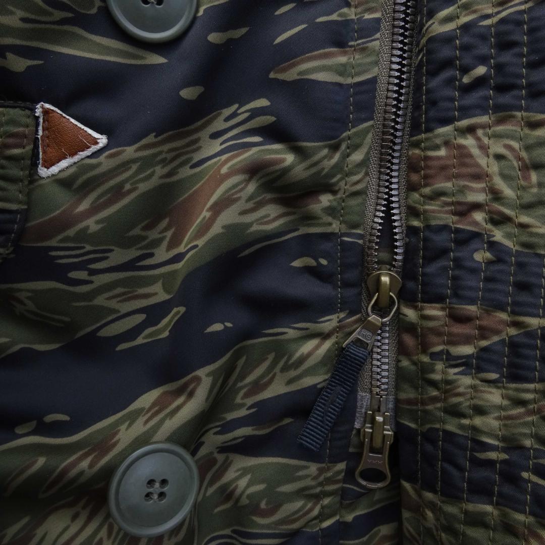 雉*）様 ヒステリックグラマー タイガーカモ N-3B フライトジャケット プリ