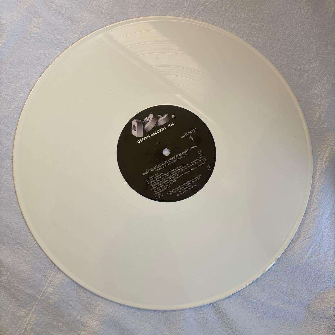 NIRVANA UNPLUGGED IN NEW YORK アナログレコード白盤