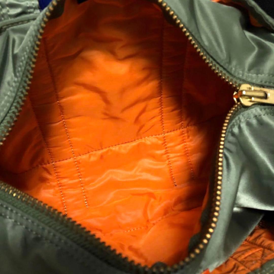 超美品✨希少 ポーター タンカー ミニボストンバッグSサイズ セージ 吉田カバン