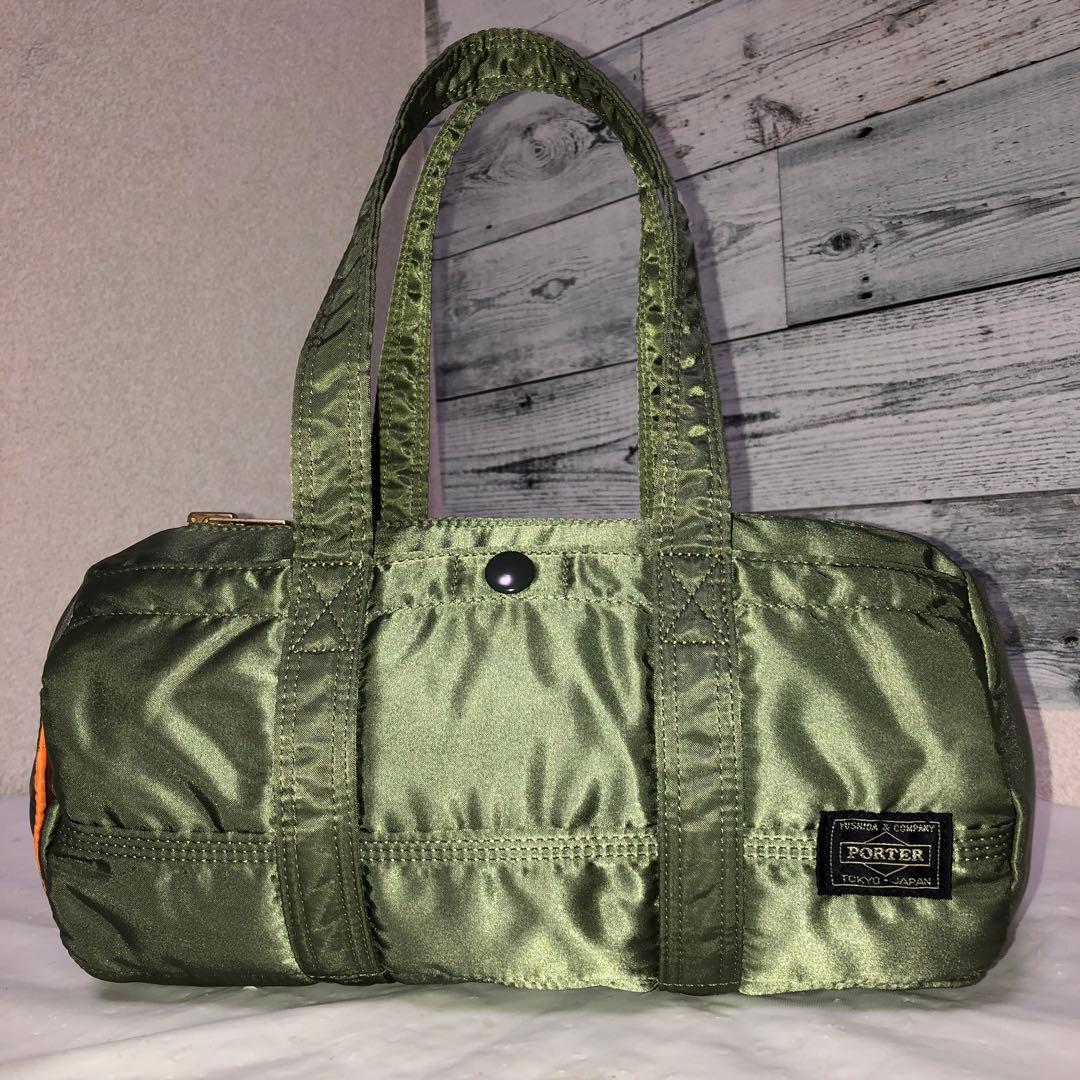 超美品✨希少 ポーター タンカー ミニボストンバッグSサイズ セージ 吉田カバン