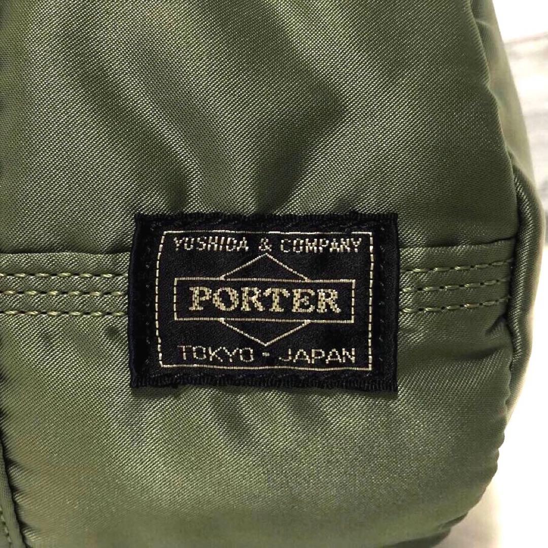 超美品✨希少 ポーター タンカー ミニボストンバッグSサイズ セージ 吉田カバン