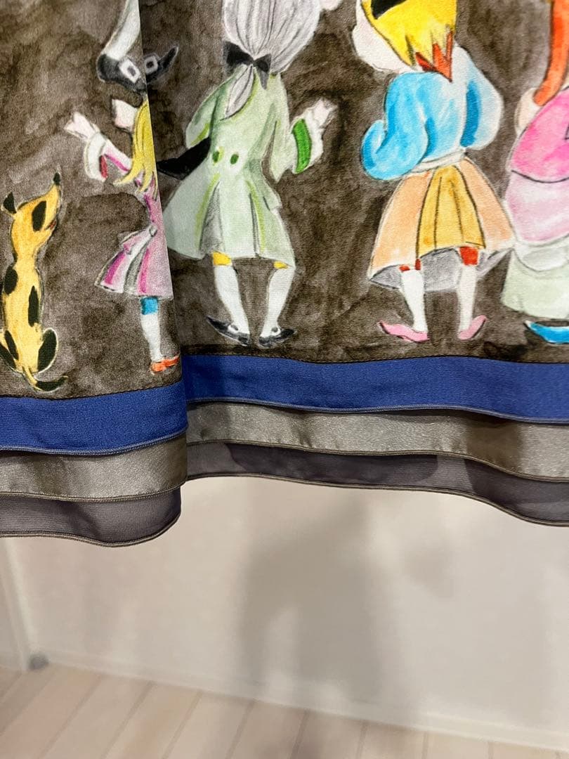 アルベロベロ　7分袖チュニック