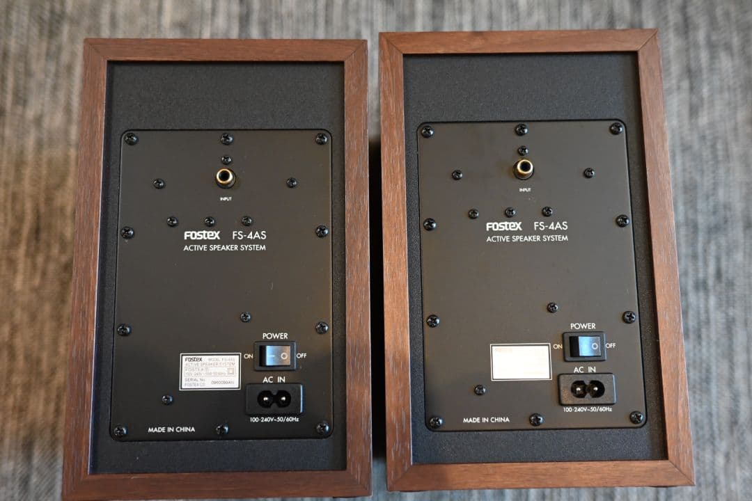 FOSTEX FS-4AS アクティブスピーカー ペア 　ハイレゾ対応