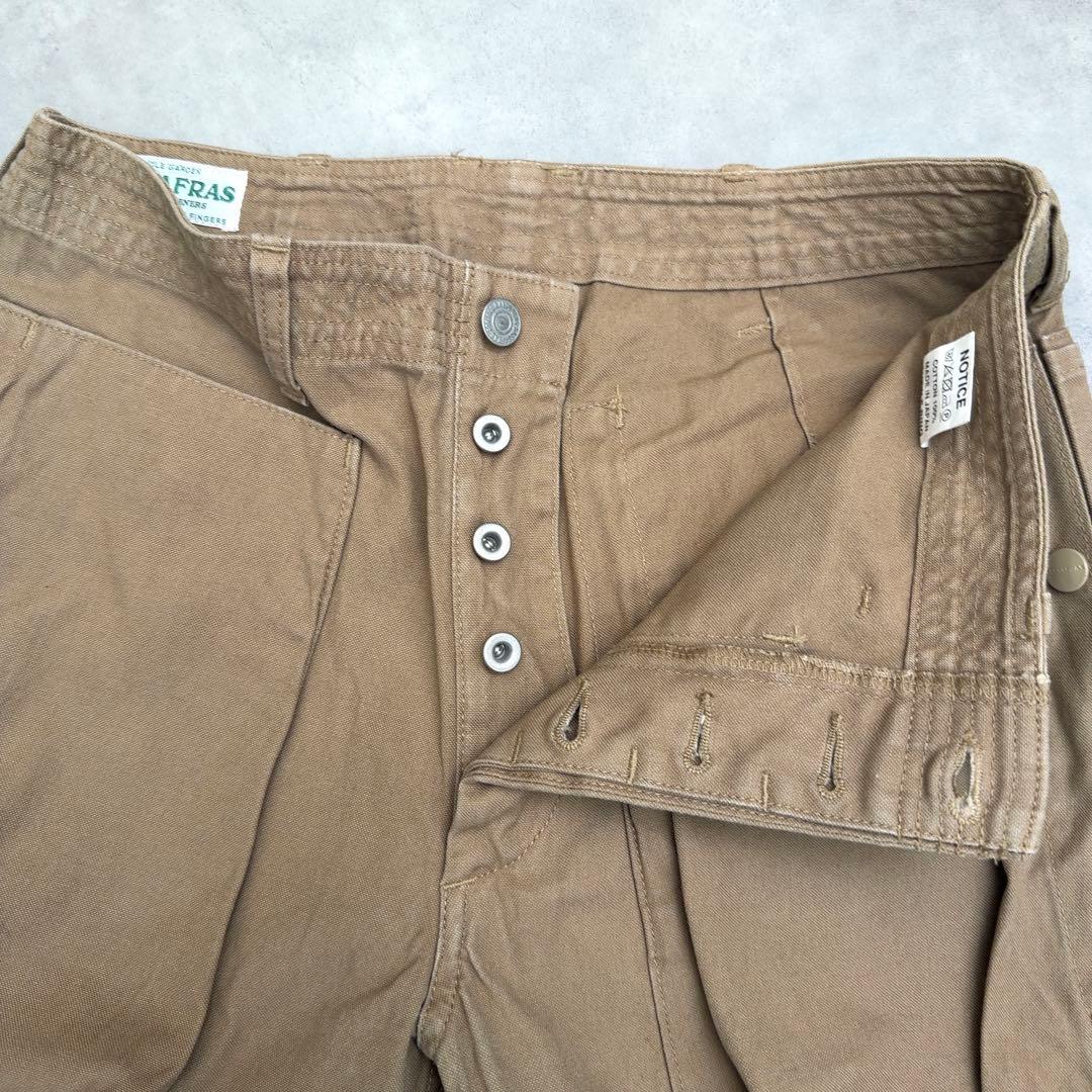 【ササフラス】Digs Crew Pants ディグスクルーパンツ S