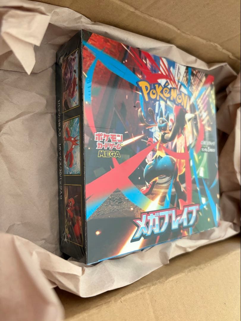 ポケモンカードゲーム　メガブレイブ BOX 未開封　シュリンク付き