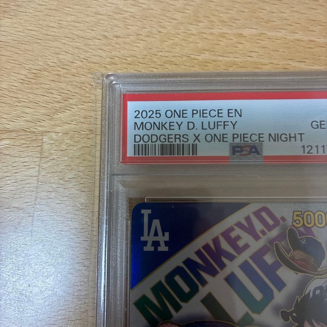 【PSA10】ワンピース　ドジャースルフィプロモカード