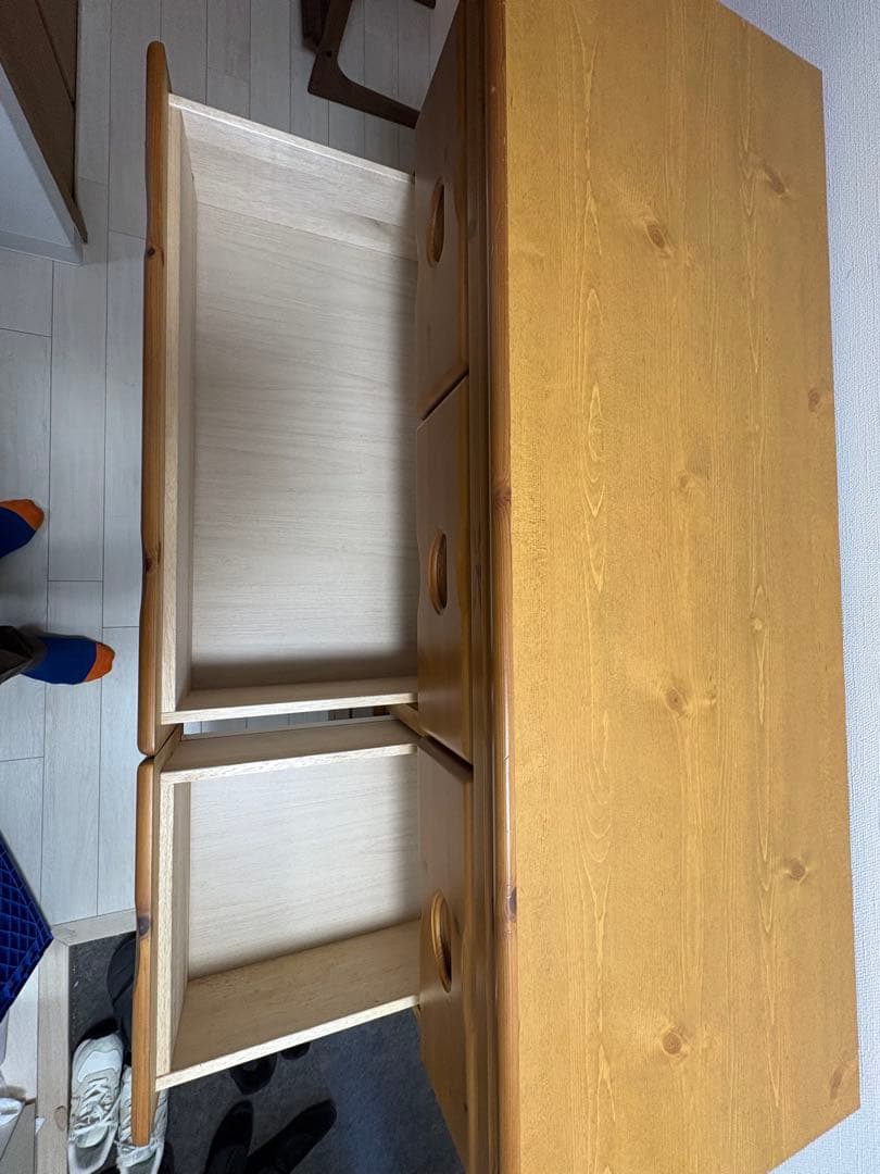 カントリー　チェスト　パイン材　無垢材　ビンテージ　リビングチェスト