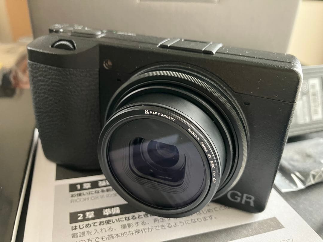 RICOH GRⅢ 美品(新同品バッテリー、充電器付)