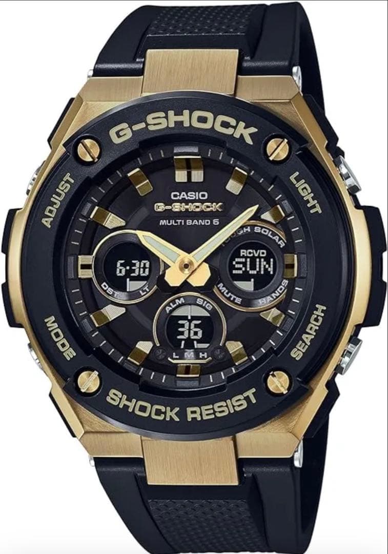 CASIO カシオG-SHOCK G-STEEL GST-W300G-1A9JF