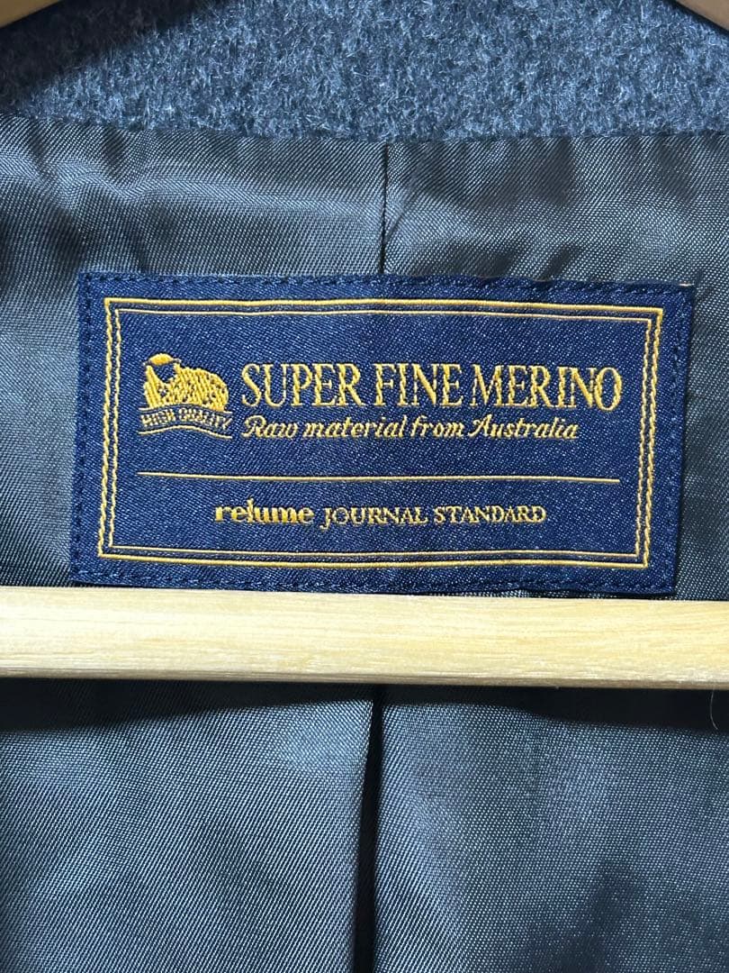 美品✨ジャーナルスタンダードrelume スーパーファインビーバースタンドコート