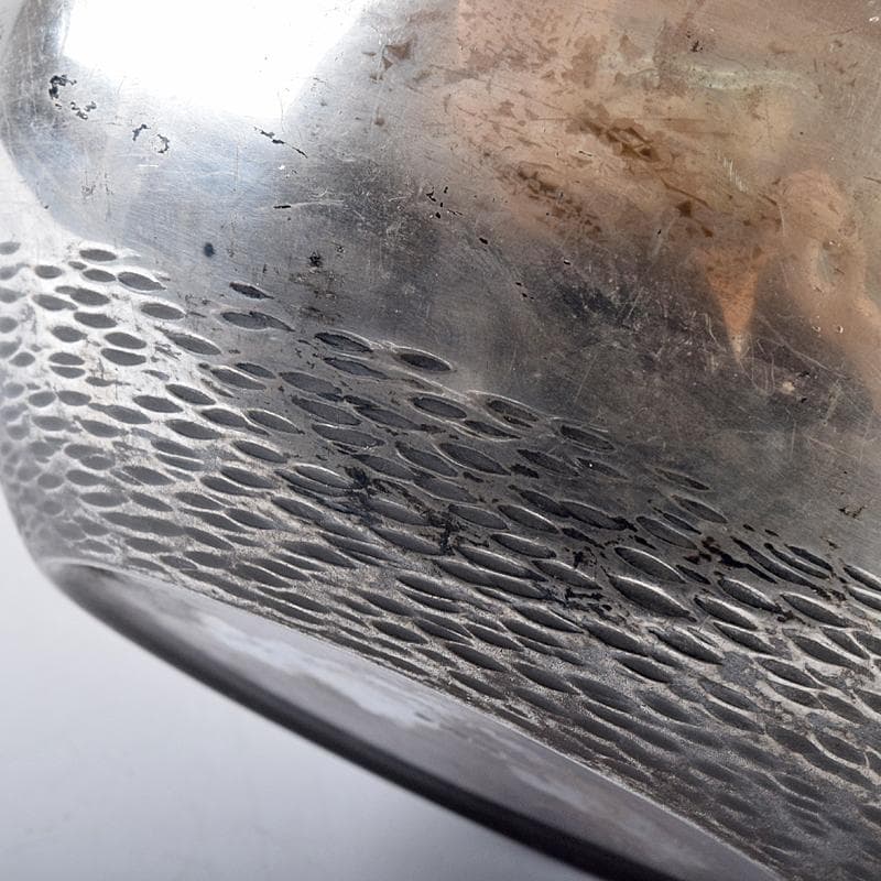 煎茶道具　三越銀製　銀瓶　湯沸し　約508g　L　R8166