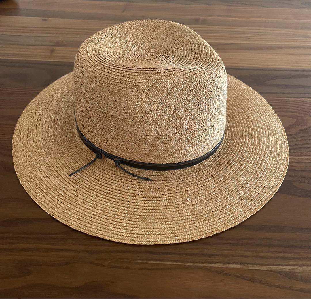 Lola Hats ベージュ ストローハット