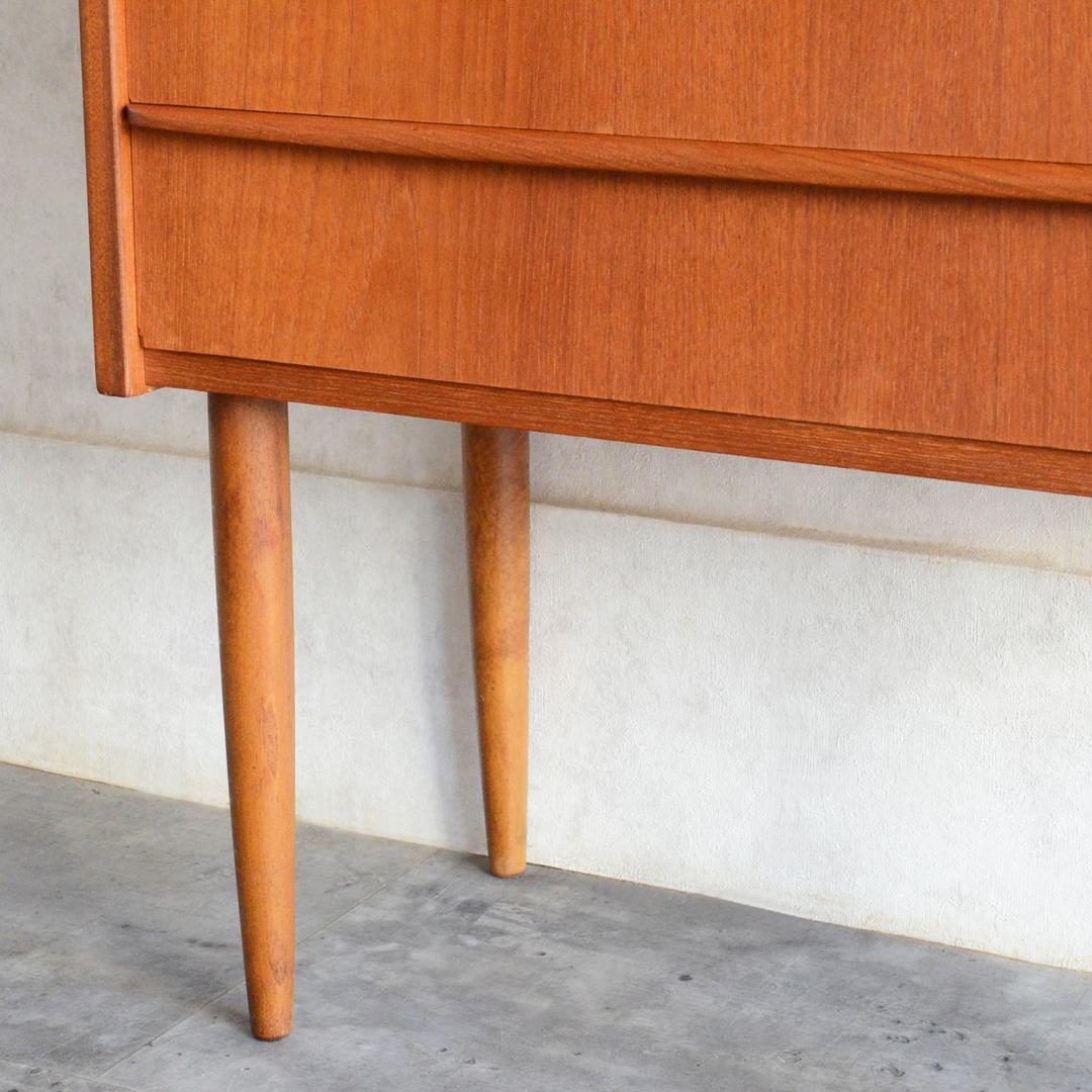 デンマーク 北欧ヴィンテージ チーク ３段 チェスト 北欧家具 サイドチェスト